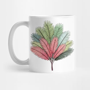 Colorful Cycads Art Mug